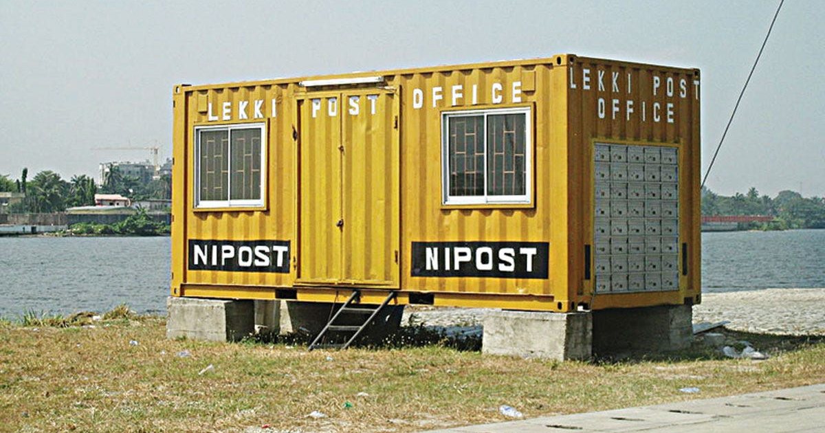 A NIPOST post office in Nigeria