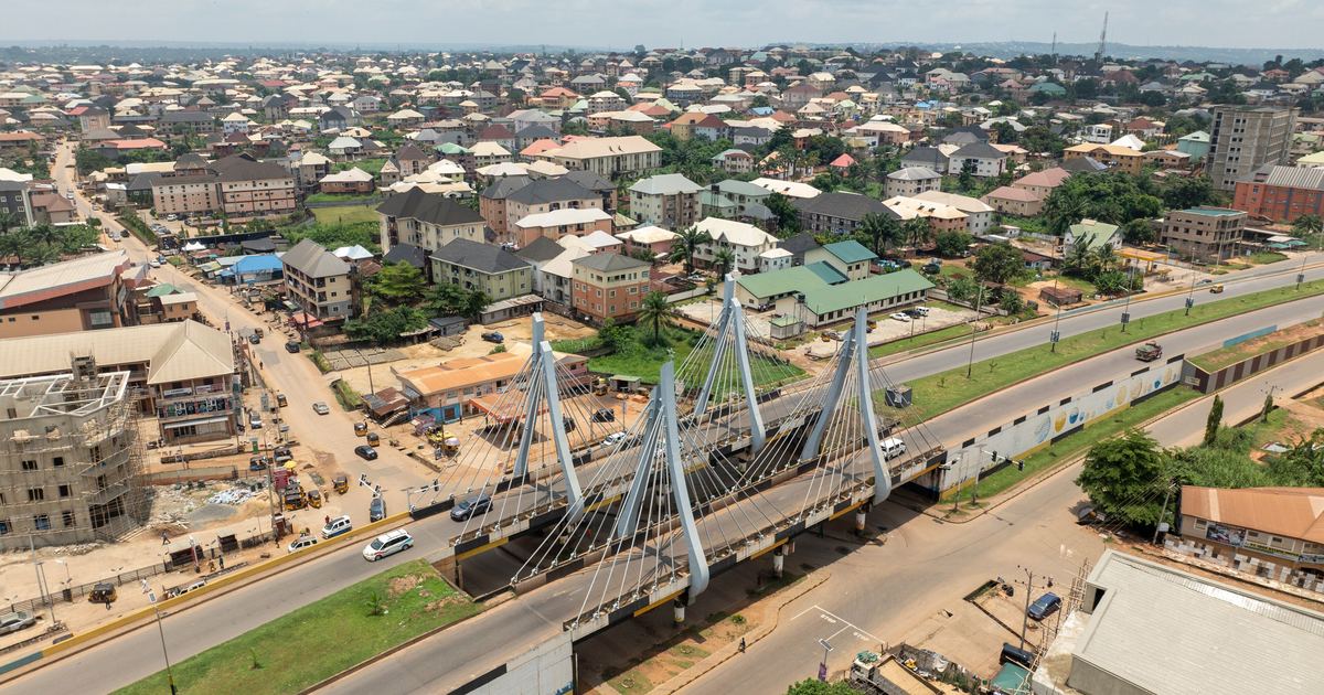 A view of Awka, capital of Anambra State