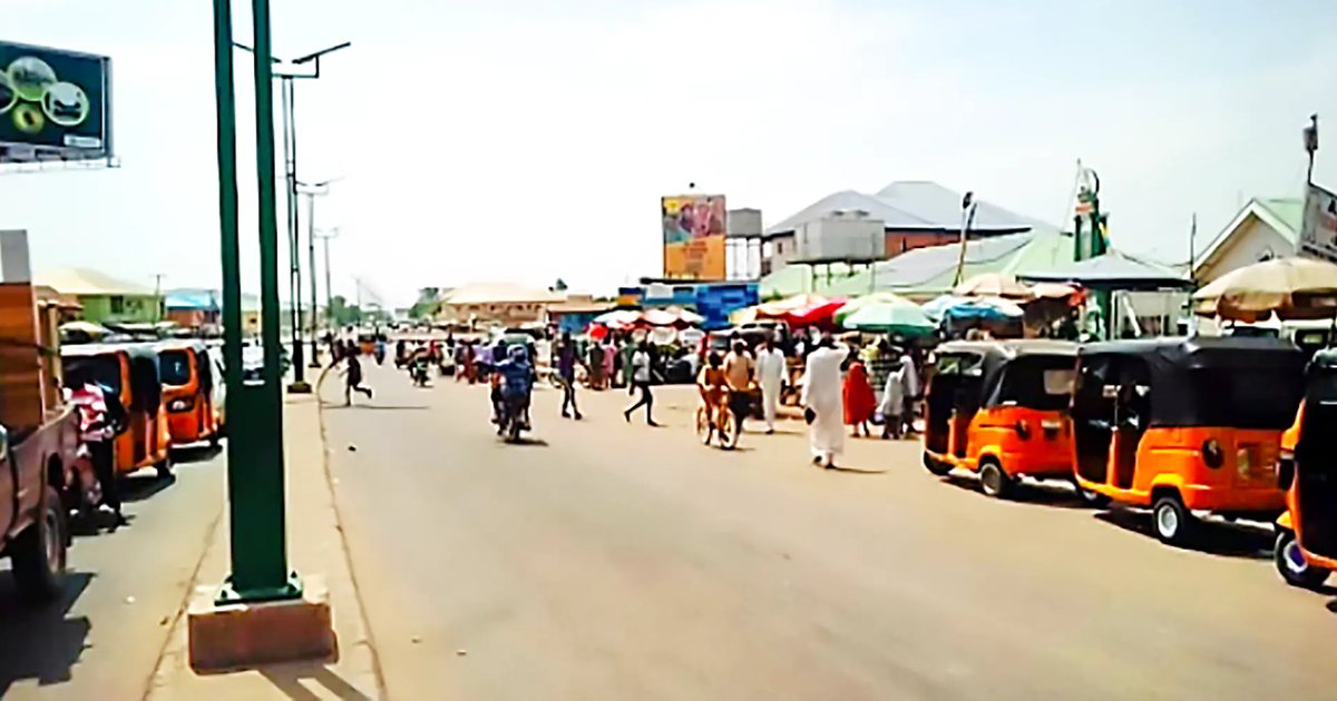 A street in Gombe, capital of Gombe State