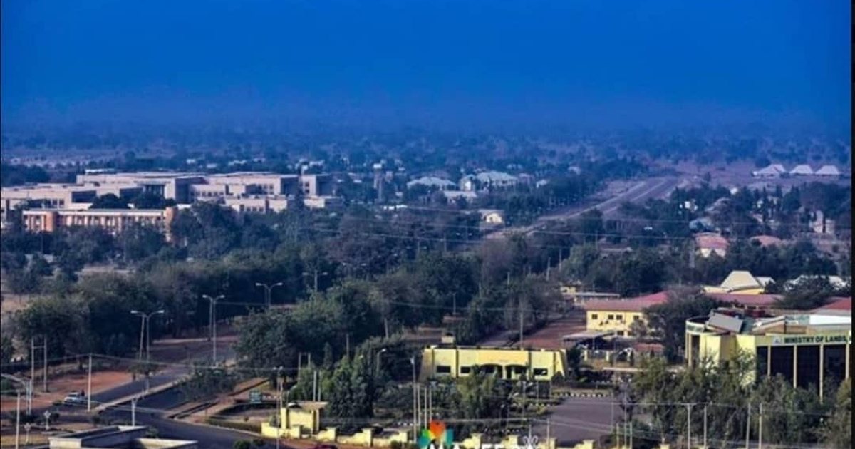 Aerial view of Dutse, capital of Jigawa State