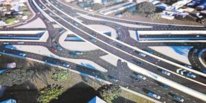Aerial view of Damaturu, capital of Yobe State