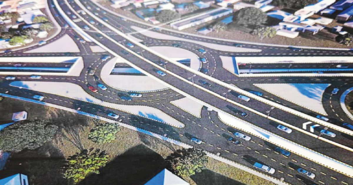 Aerial view of Damaturu, capital of Yobe State