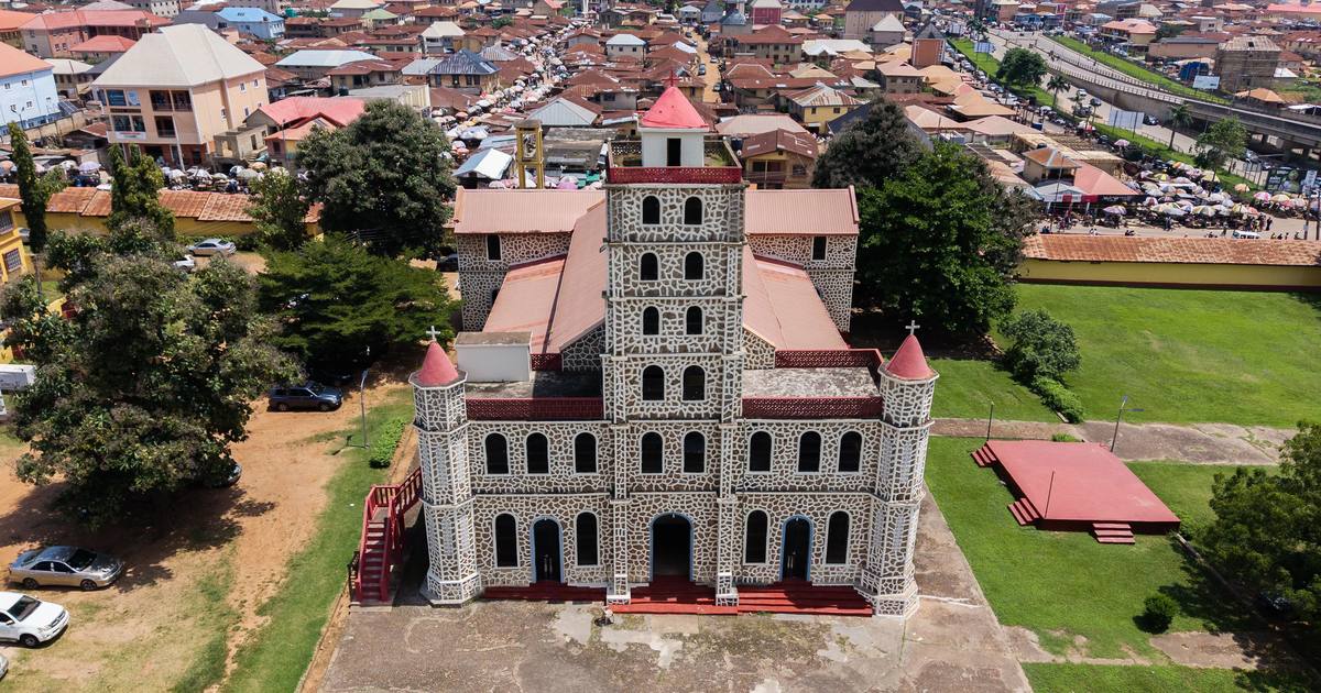 Aerial view of Ado Ekiti, capital of Ekiti State