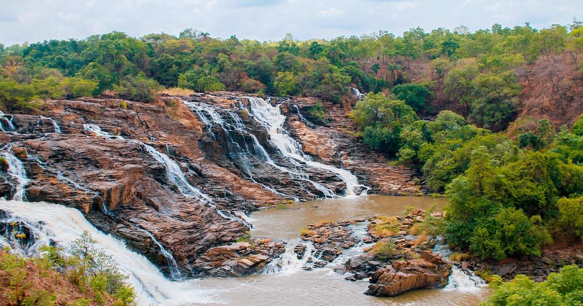 Gurara Falls in the North Central zone