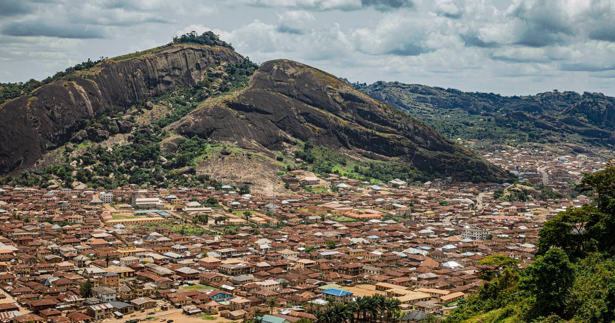 The Idanre Hills near Akure in Ondo State