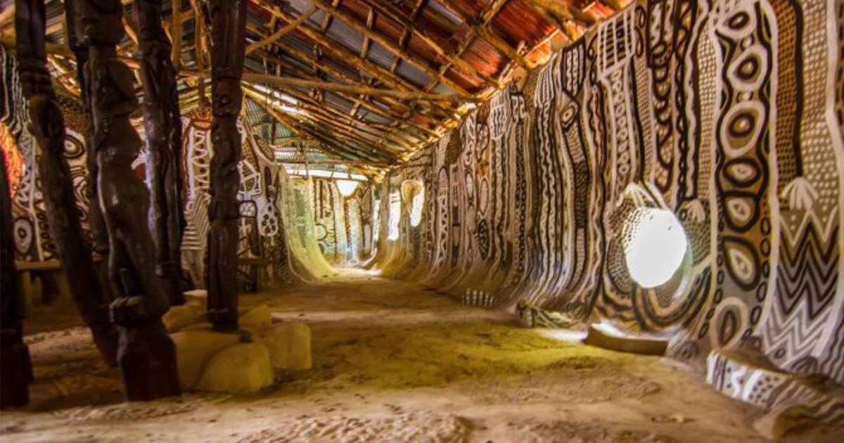 Inside the Osun Osogbo Sacred Grove in Osun State