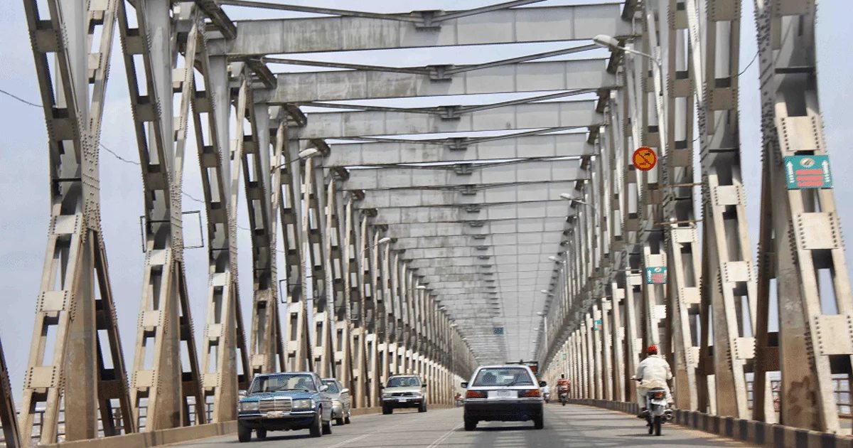 The River Niger Bridge at Onitsha in the South East zone