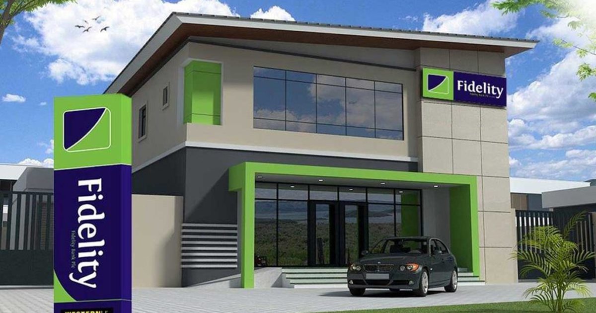 A Fidelity Bank branch at Lekki, Lagos