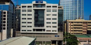 A Keystone Bank building in Nigeria