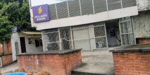 A Polaris Bank branch in the centre of Uyo, Akwa Ibom State
