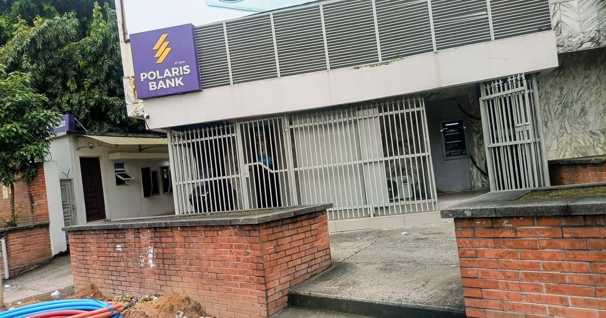 A Polaris Bank branch in the centre of Uyo, Akwa Ibom State