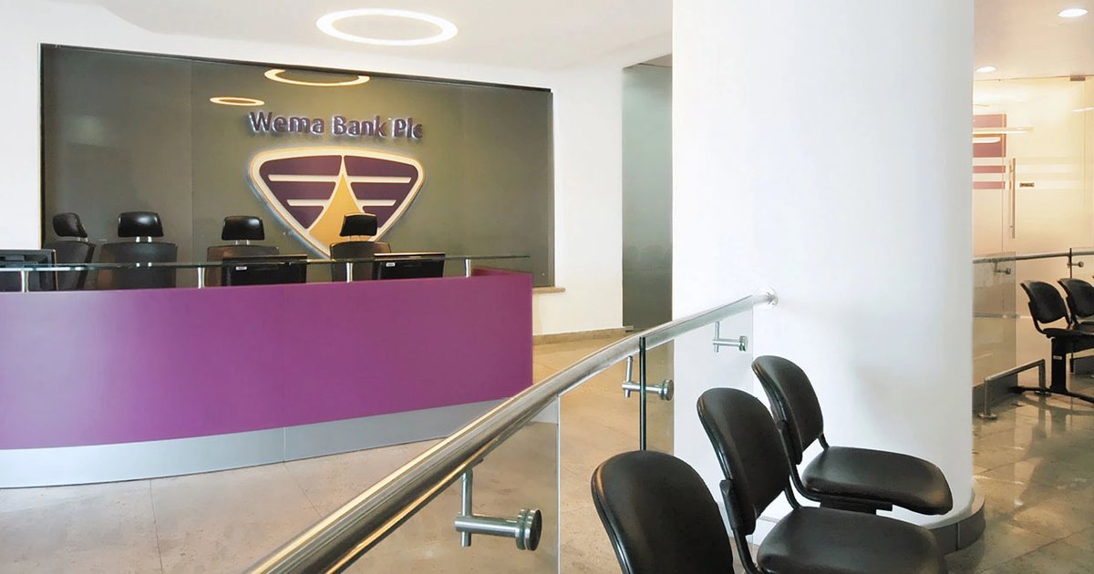 Inside a Wema Bank branch