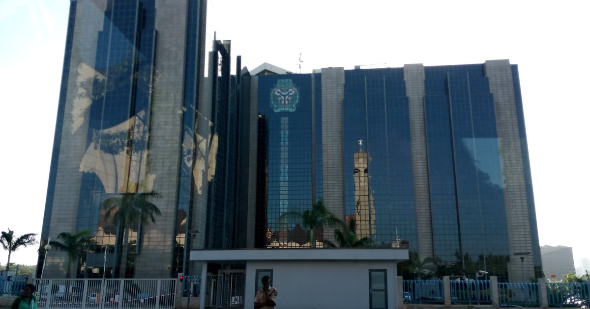 The Central Bank of Nigeria building in Abuja
