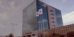 The Zenith Bank head office building in Lagos