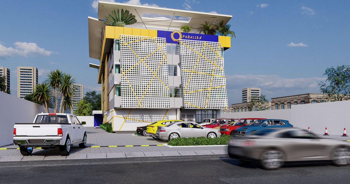 A Parallex Bank branch building in Nigeria